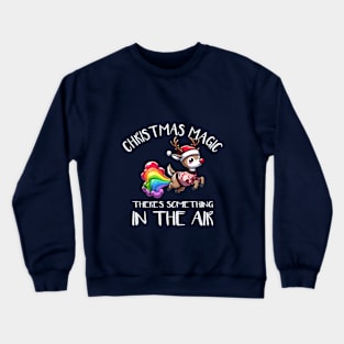 Christmas Magic Is In The Air Crewneck Sweatshirt